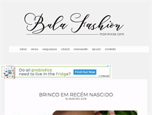 Tablet Screenshot of bulafashion.com